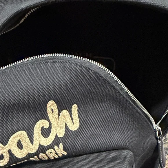 NWOT COACH Cargo Backpack Black One Size - Picture 10 of 12